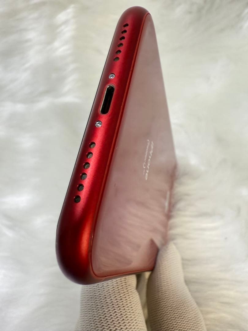 iPhone XR 64GB レッドSIMフリー 国内版 バッテリー100％