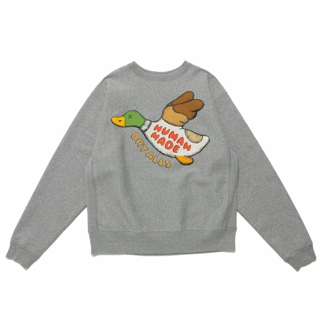 HUMAN MADE × kaws グレー スウェット XL カモ