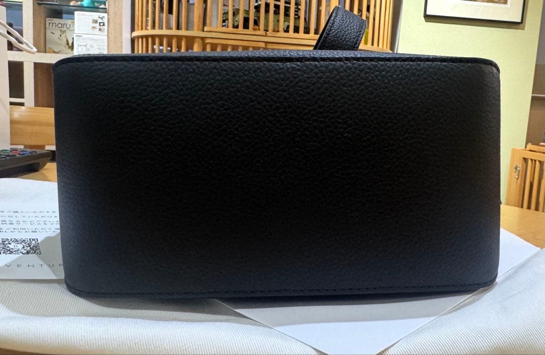 シモーネ ワンショルダーバッグ シュリンクレザー　ブラック　ボナベンチュラ