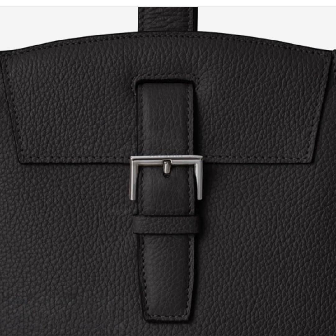 シモーネ ワンショルダーバッグ シュリンクレザー　ブラック　ボナベンチュラ