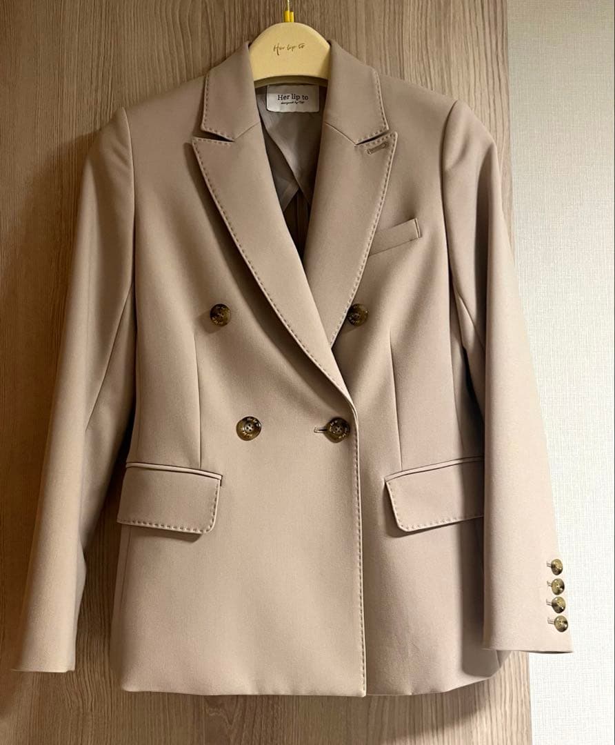【herlipto】Double-Breasted Blazer