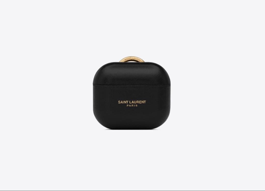 SAINT LAURENT ブラック イヤホンケースAirPods