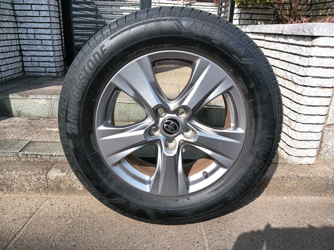 RAV4 50系　純正アルミホイール・タイヤ4本セット送料込 225/65R17