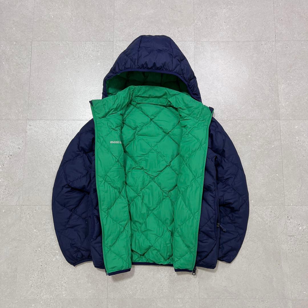 ジャケット・アウター mont-bell down jacket parka blue/green