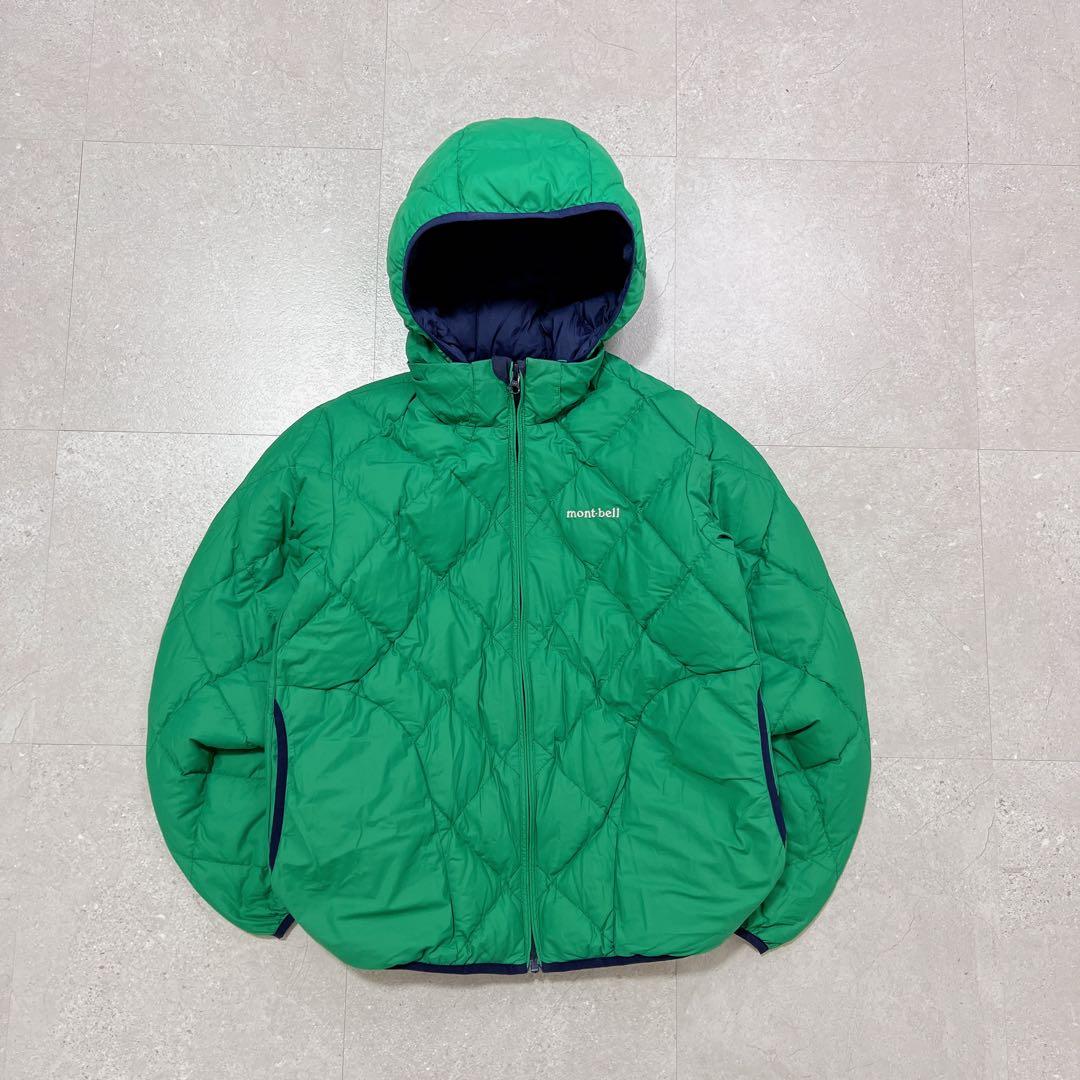 ジャケット・アウター mont-bell down jacket parka blue/green