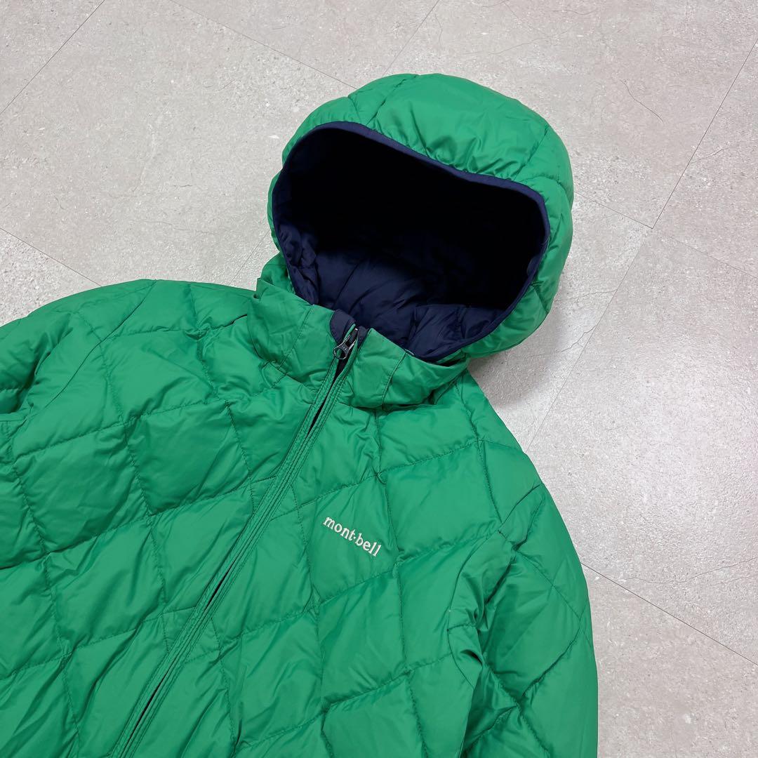 ジャケット・アウター mont-bell down jacket parka blue/green