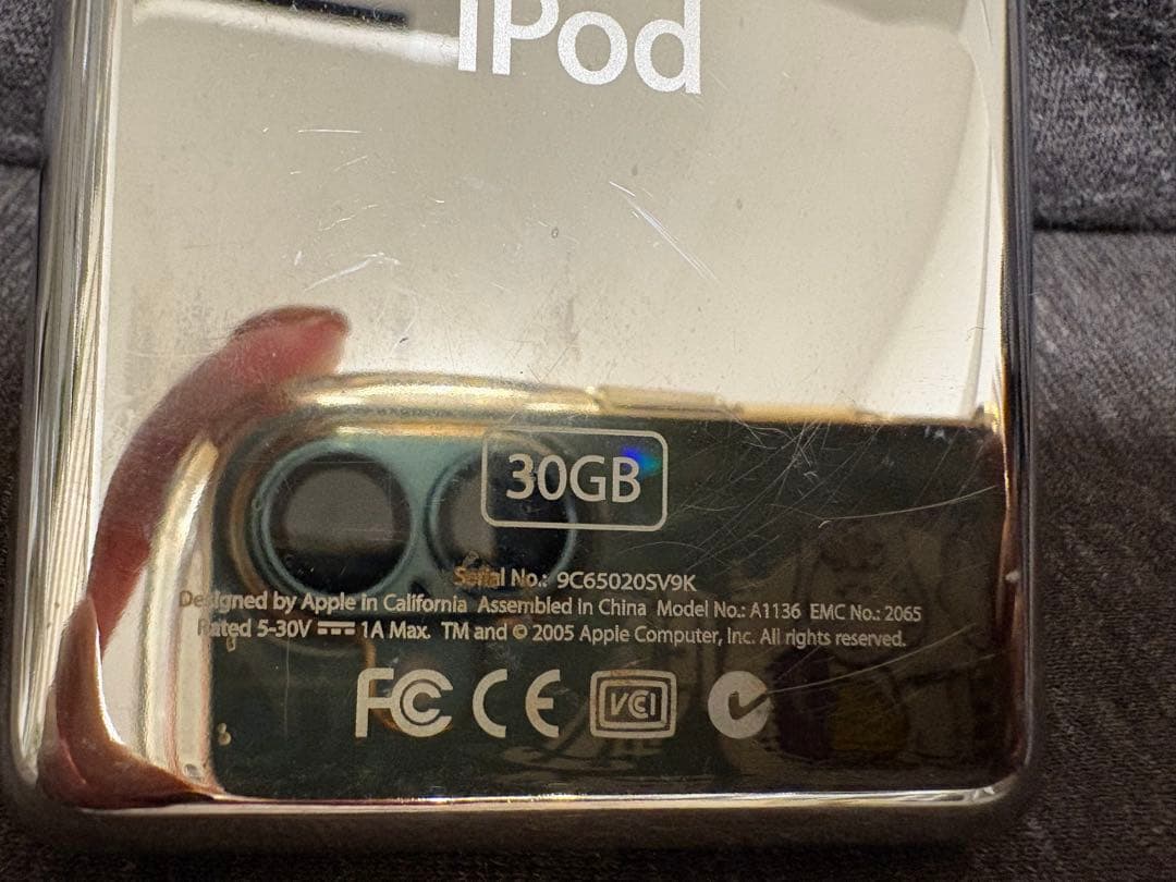 iPod classic 30GB ホワイト