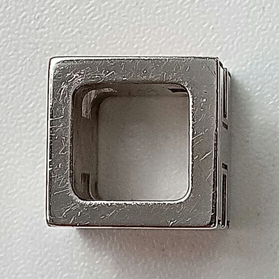 AMH11 エルメス 極美品 Hキューブ ネックレストップ