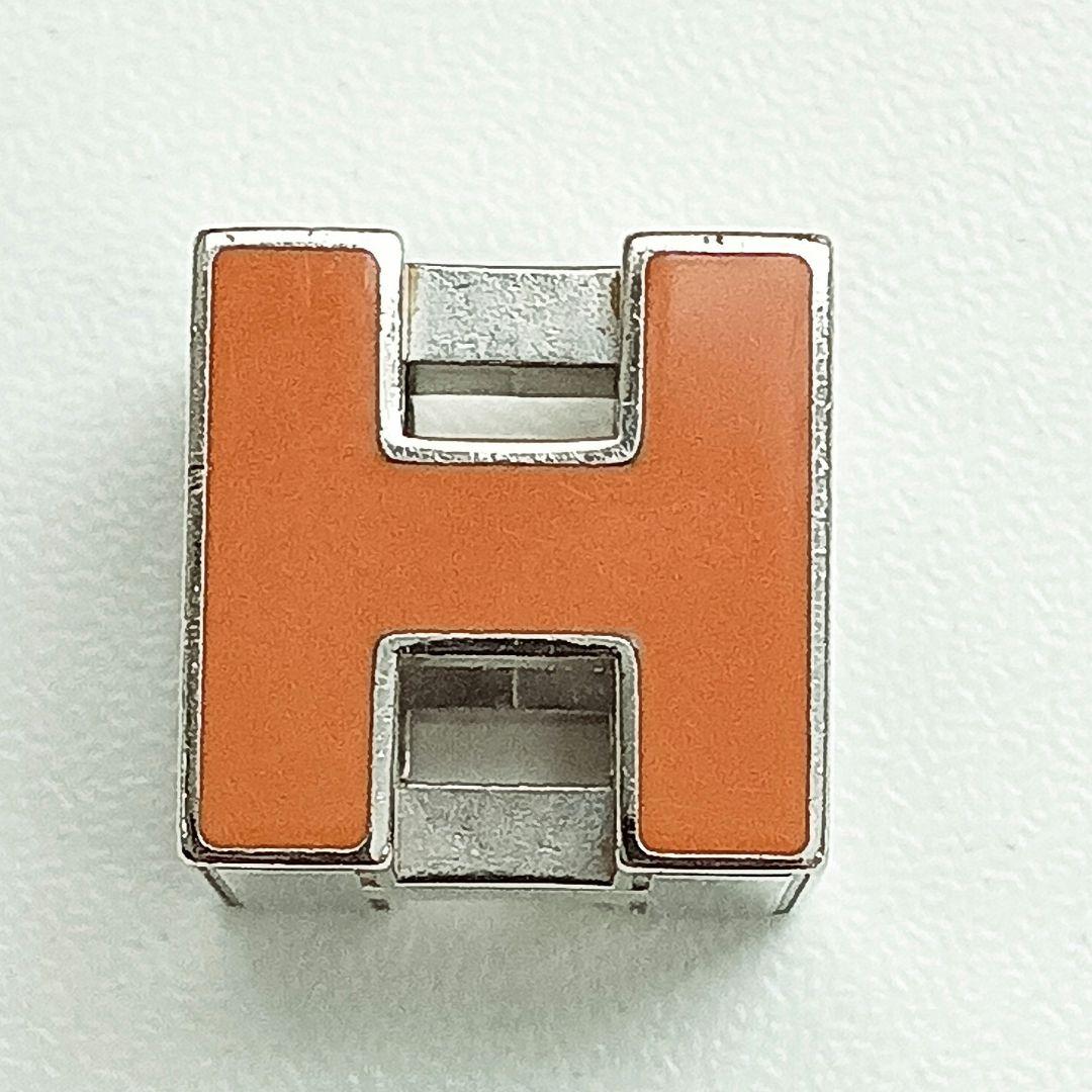 AMH11 エルメス 極美品 Hキューブ ネックレストップ