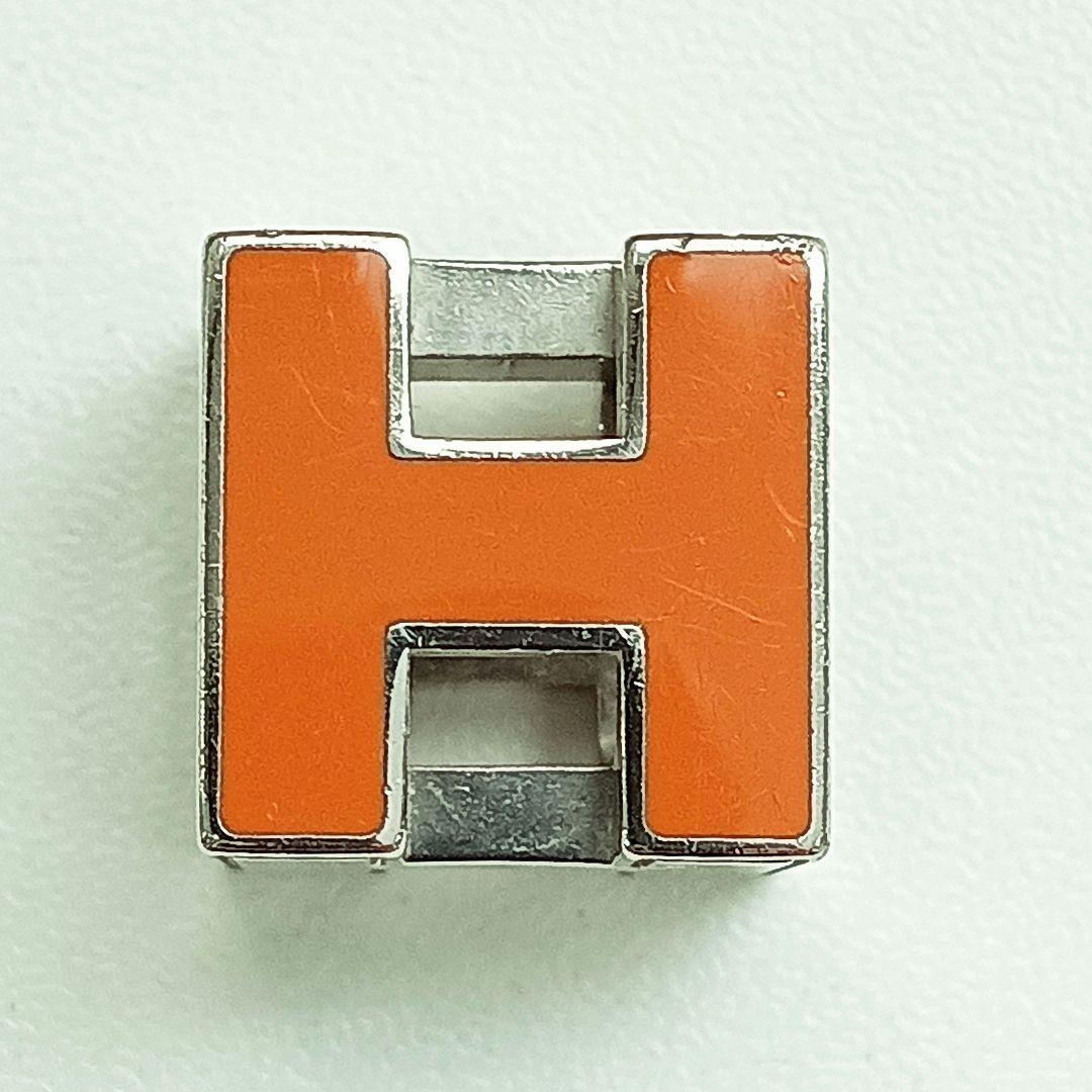 AMH11 エルメス 極美品 Hキューブ ネックレストップ