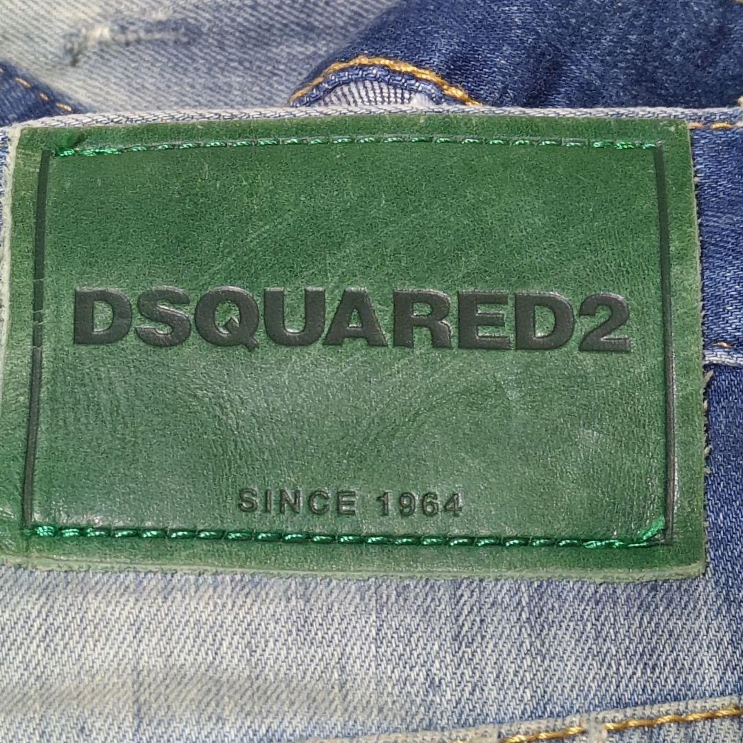 希少✨ディースクエアード sexy twist jean デニム 緑パッチ 52