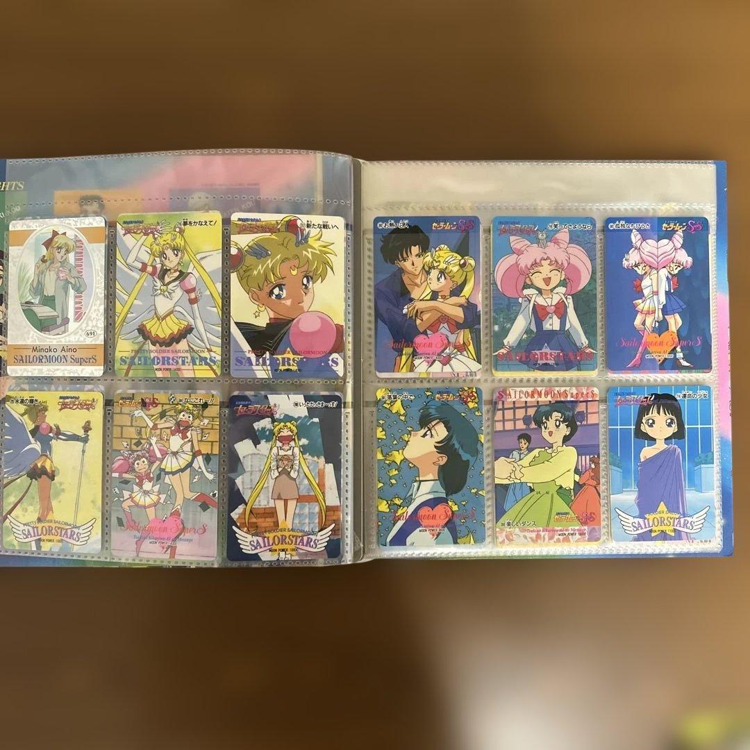 り*中様 セーラームーン カードダスステーションシステムファイル(カード88枚含