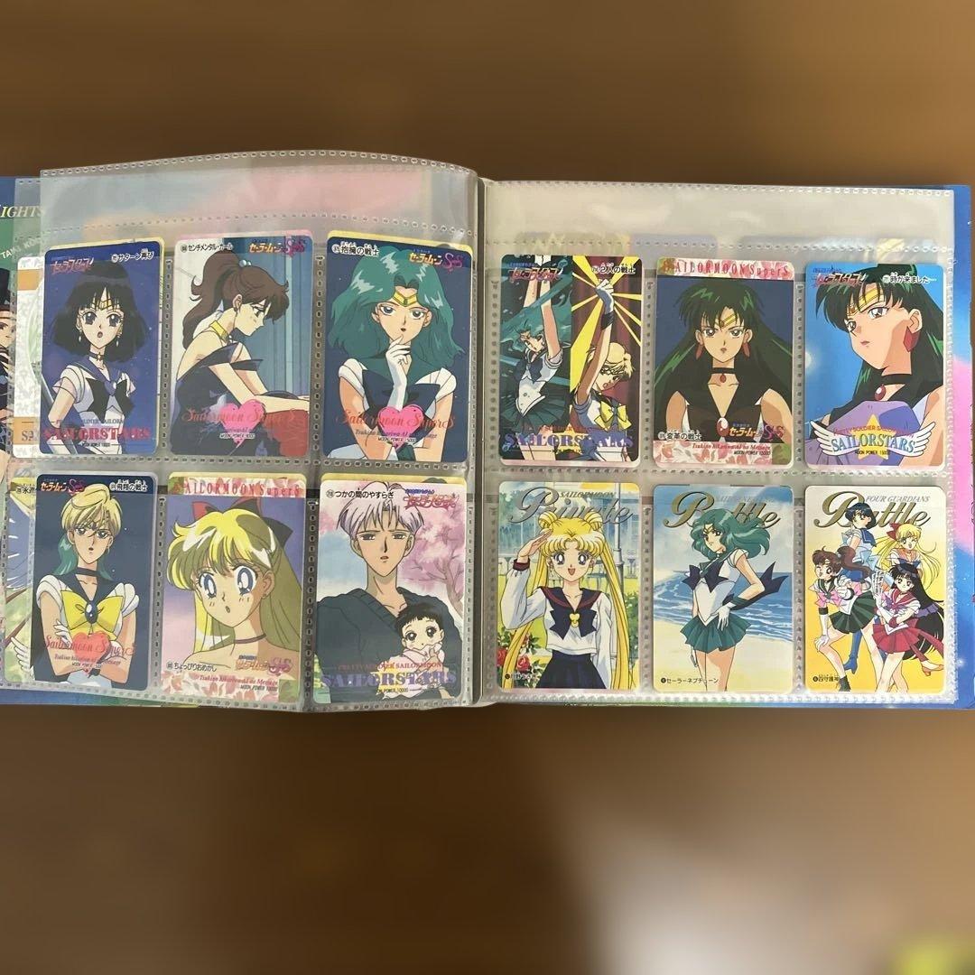 り*中様 セーラームーン カードダスステーションシステムファイル(カード88枚含