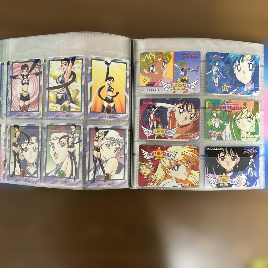 り*中様 セーラームーン カードダスステーションシステムファイル(カード88枚含