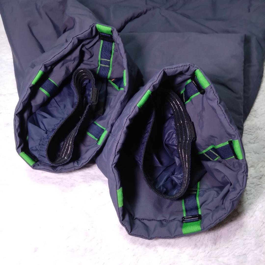 モンベル　パウダーステップジャケット　パウダーライトビブ　上下セット　スキー　雪