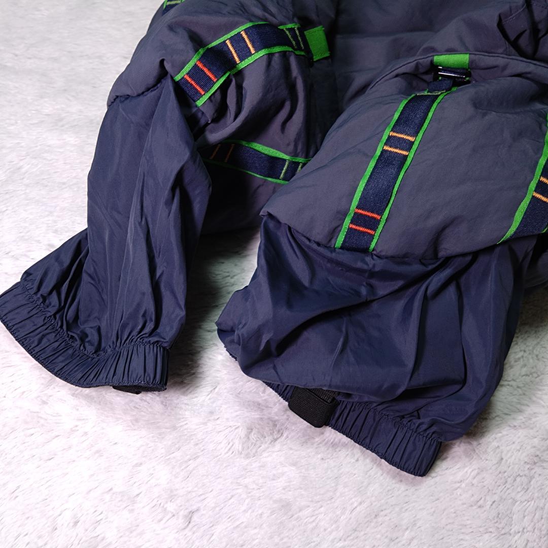 モンベル　パウダーステップジャケット　パウダーライトビブ　上下セット　スキー　雪