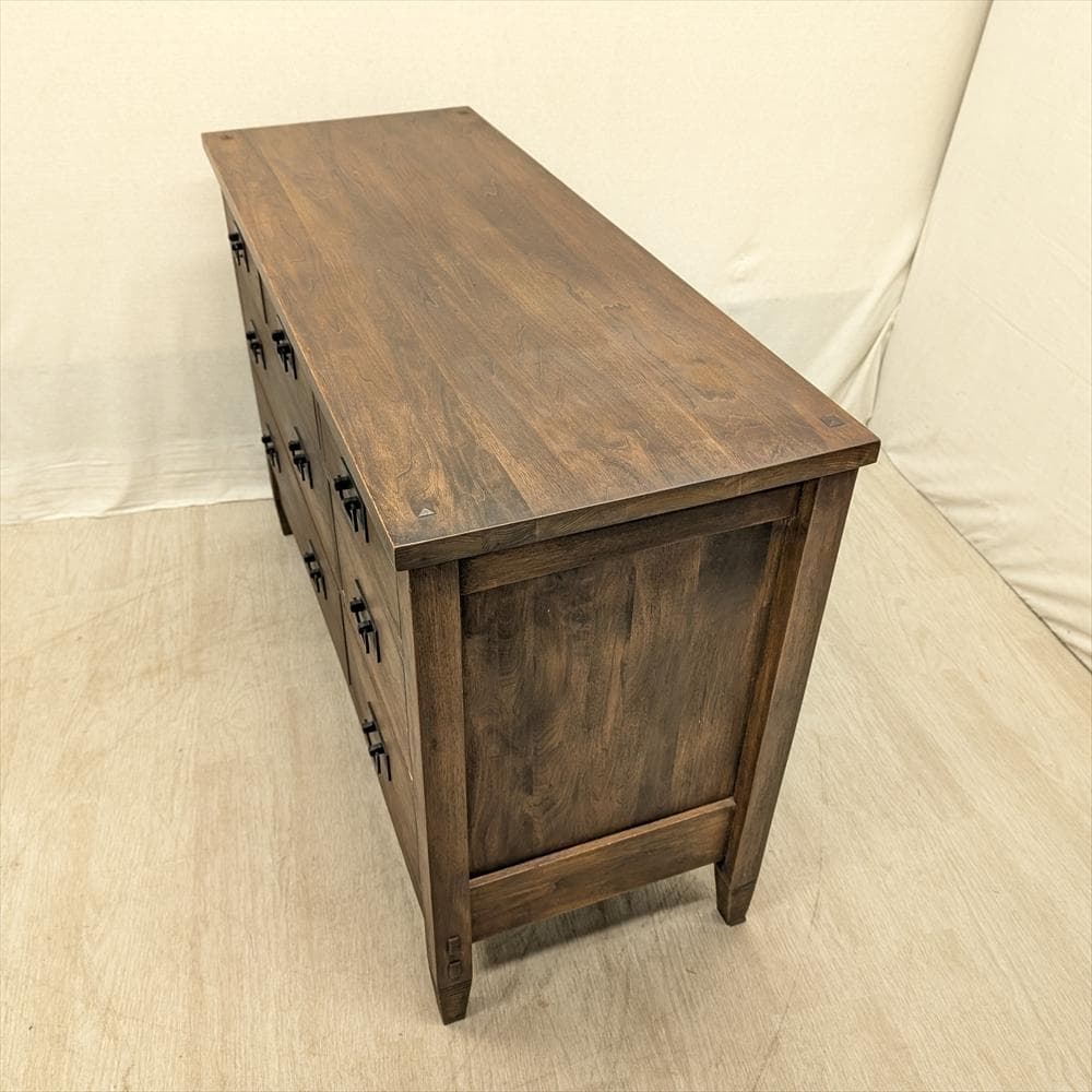 無垢　リビングチェスト　ワイドチェスト　タンス　チェスト　箪笥　ドロワー