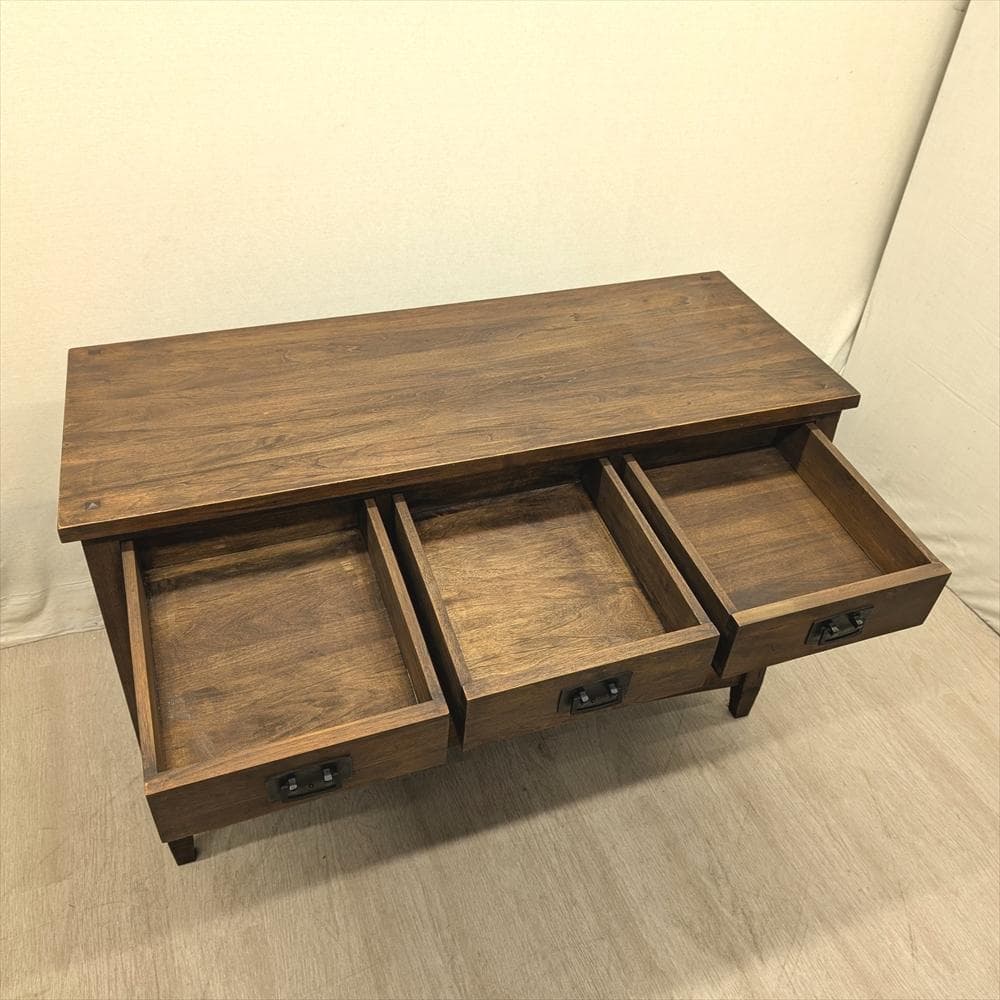 無垢　リビングチェスト　ワイドチェスト　タンス　チェスト　箪笥　ドロワー