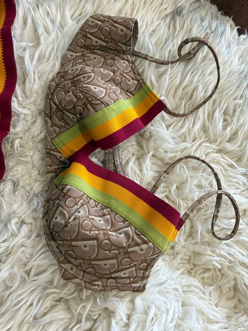 新品未使用　Dior 水着　トロッター柄　ディオール