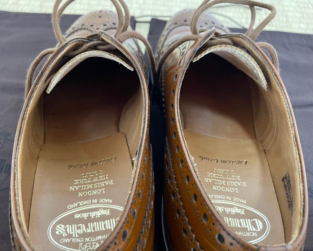 し*ん様 Churchs (Church's) (チャーチ) バーウッド 75F