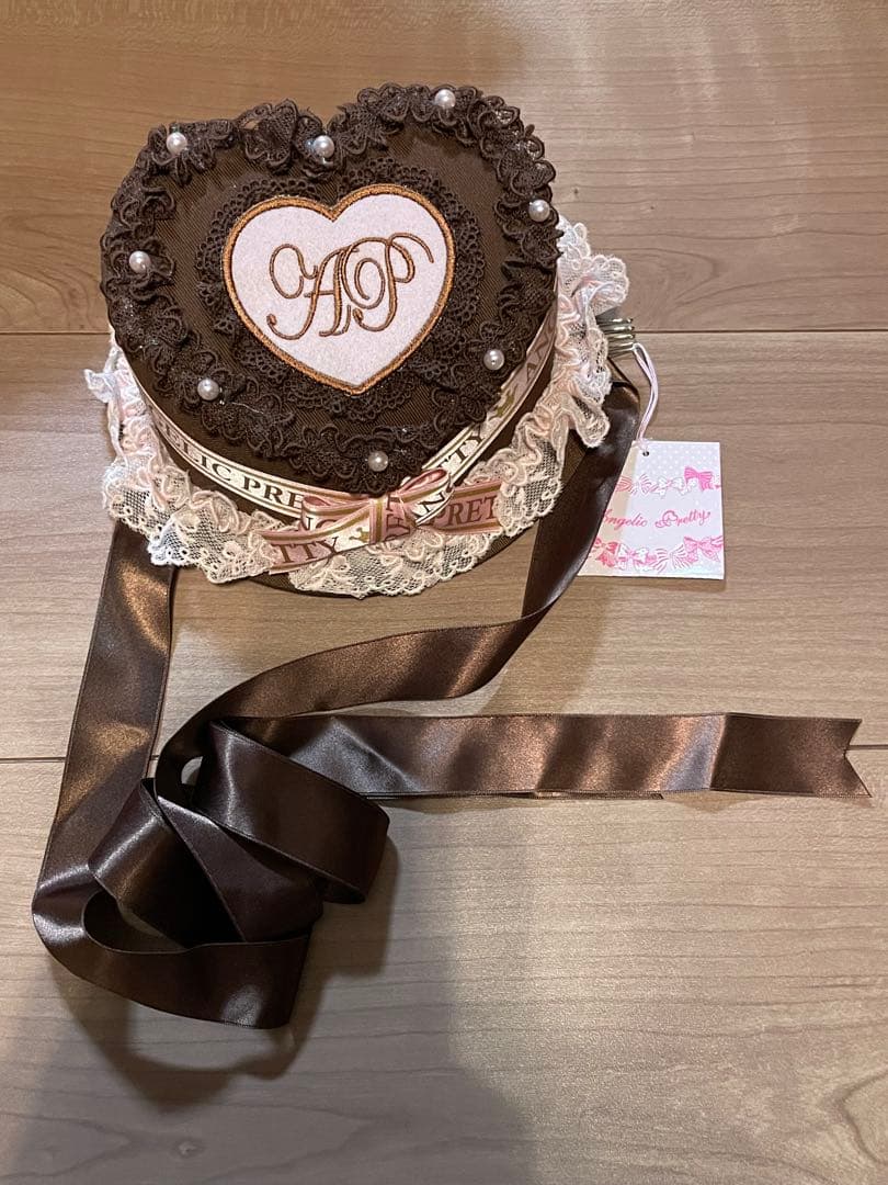 お値下げ中　アンジェリックプリティ　メルティチョコレート　ミニハット　未着用