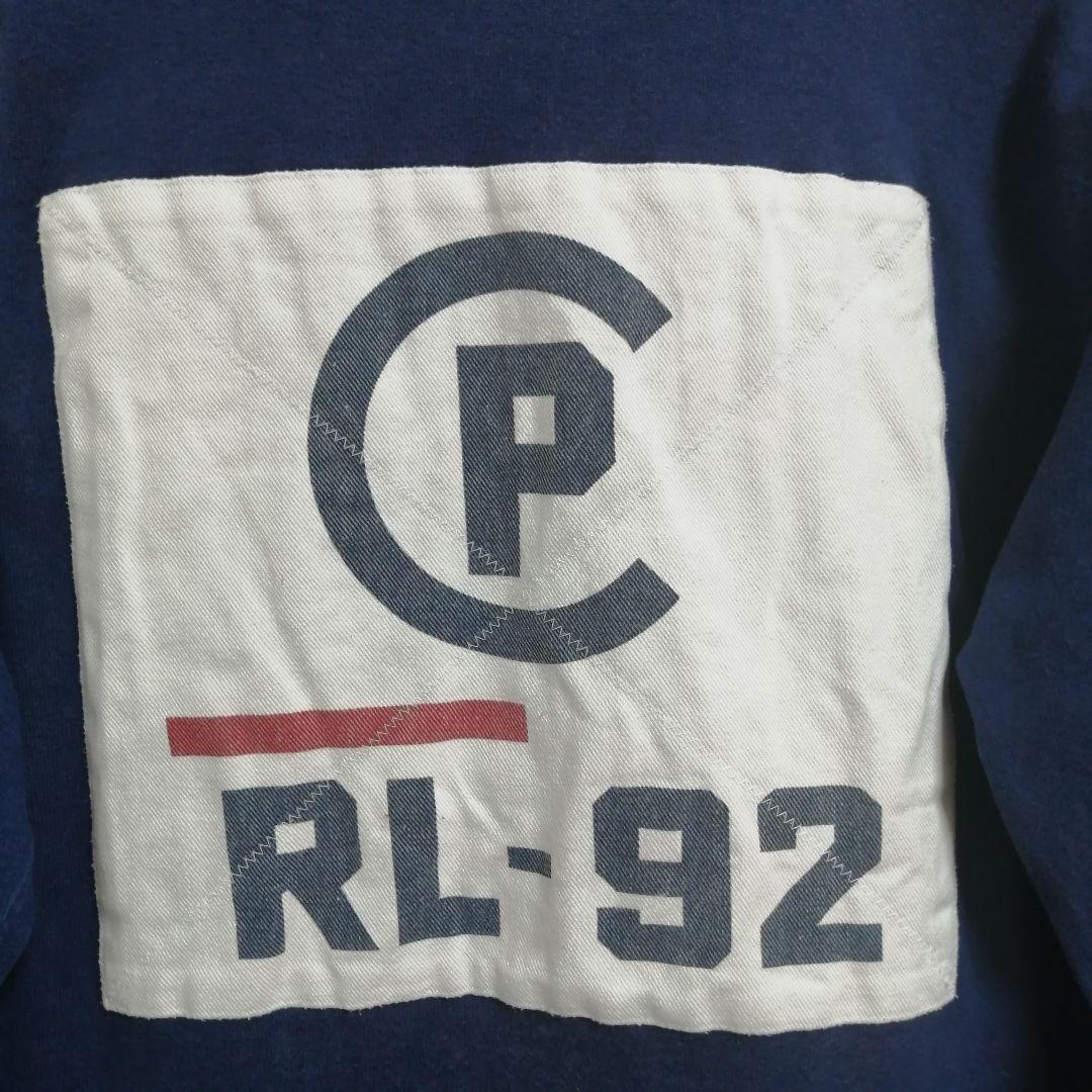 90sPoloRalphLaurenポロラルフローレン　RL-92 ラガーシャツ