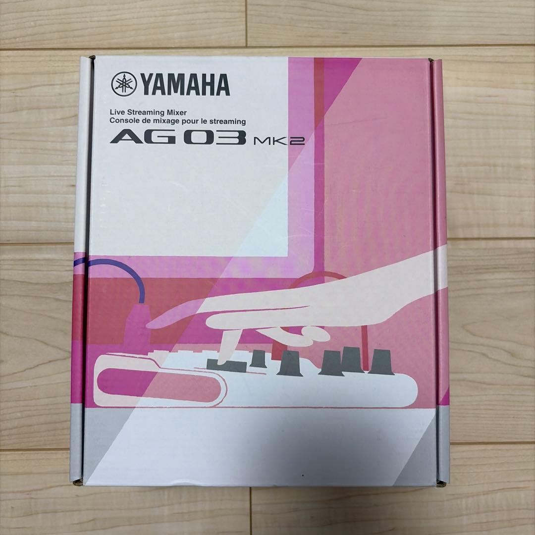 YAMAHA AG03 MK2 ライブストリーミングミキサー　値下げしました。