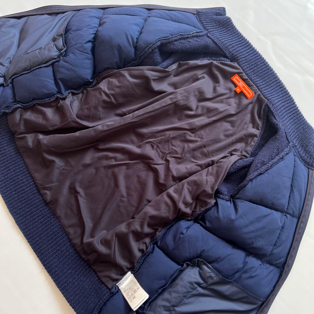 BEAMS GOLF ビームスゴルフ　ダウン×ニット　切替　異素材　ジャケット