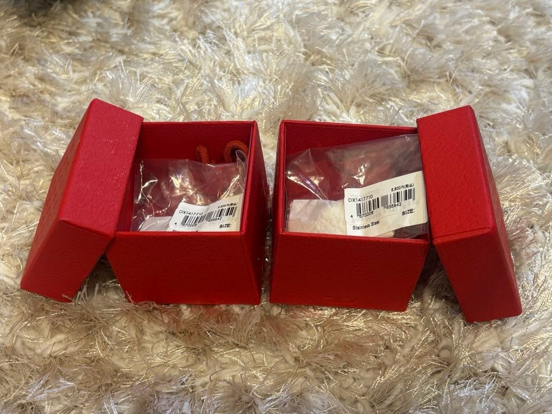 DIESEL ピアス2個セット　DX1417 ボックス付き