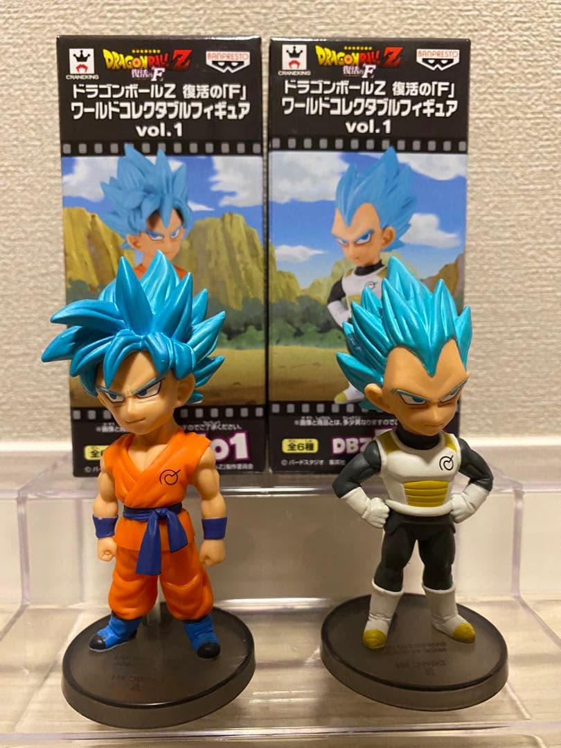 ドラゴンボールZ 復活のF ワールドコレクタブルフィギュア　vol.1 ・3