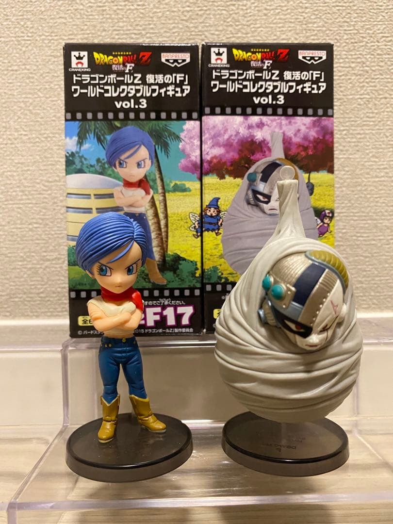 ドラゴンボールZ 復活のF ワールドコレクタブルフィギュア　vol.1 ・3