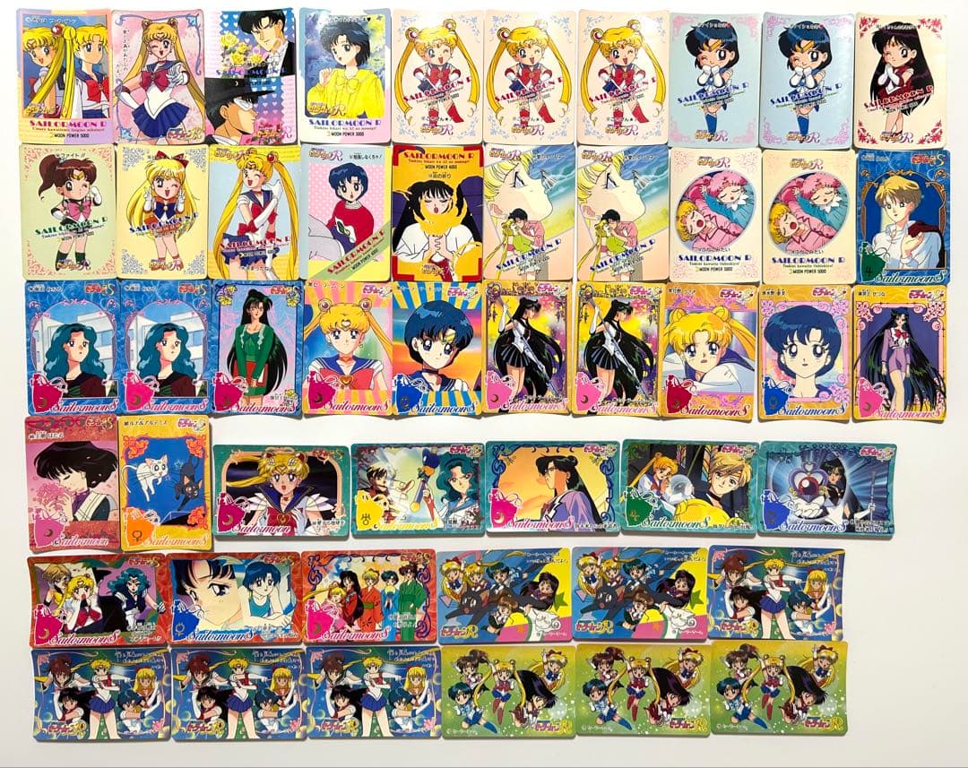 セーラームーン　カードダス　P Pカード　アマダ　バンダイ