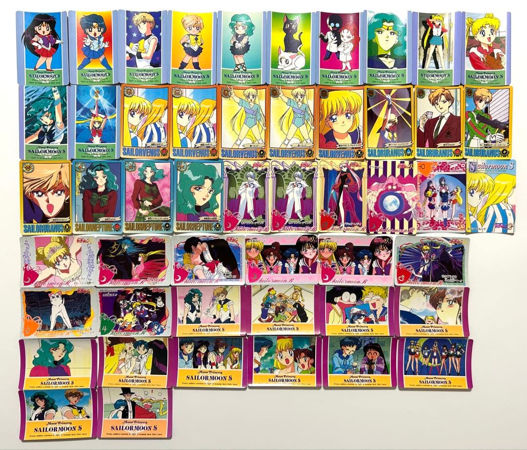 セーラームーン　カードダス　P Pカード　アマダ　バンダイ