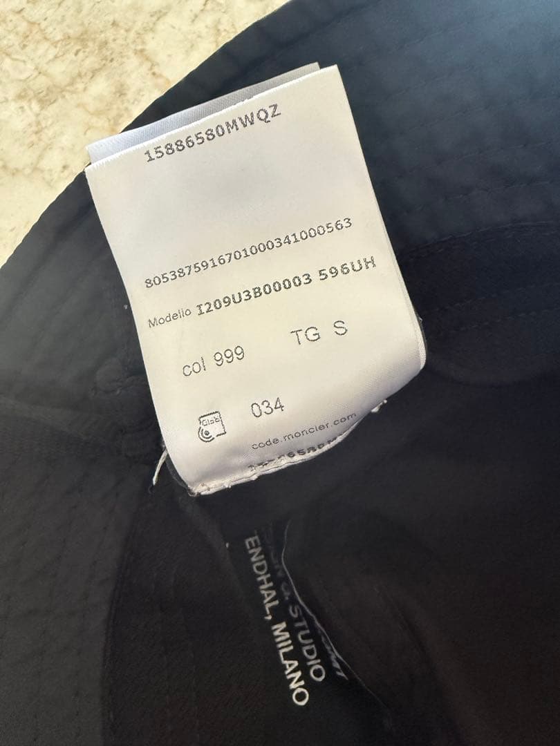 ＜新品タグ付き＞ モンクレール Fragment 藤原ヒロシバケットハット