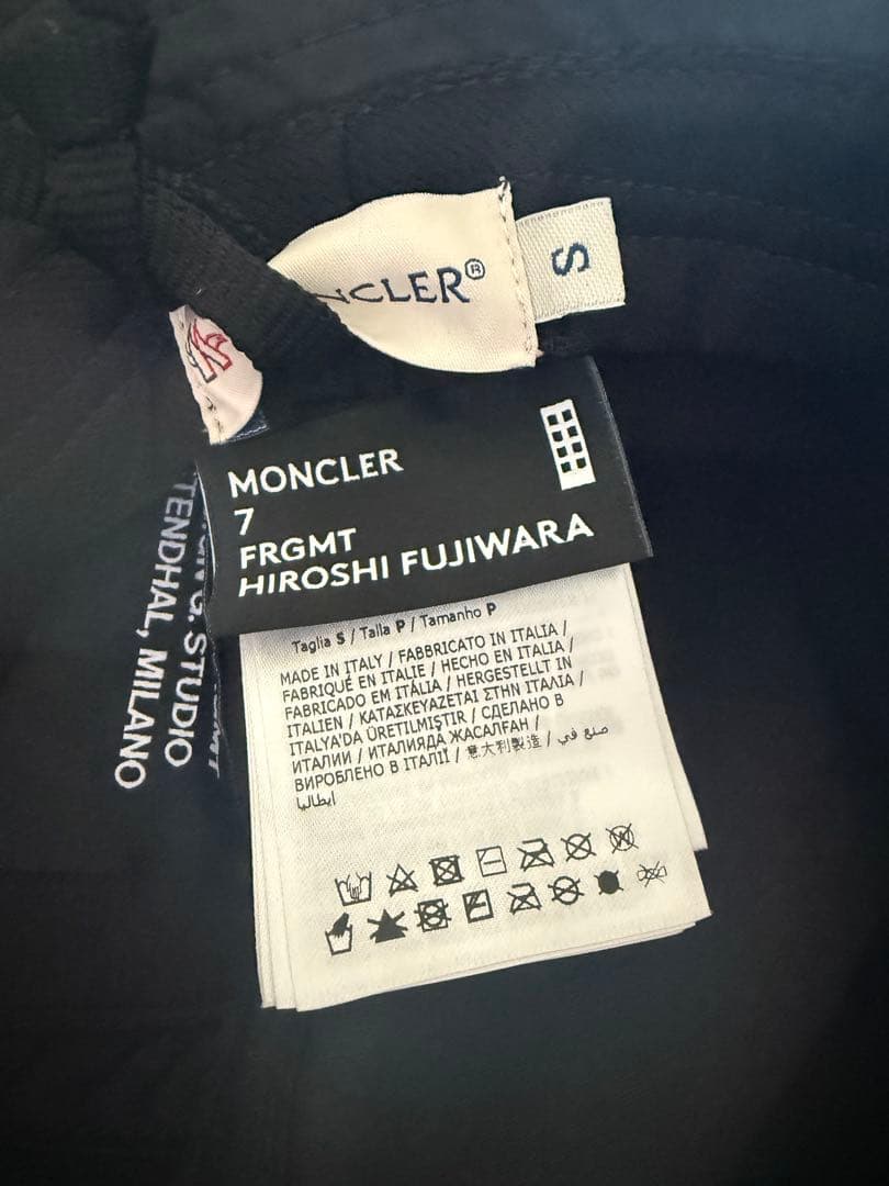 ＜新品タグ付き＞ モンクレール Fragment 藤原ヒロシバケットハット