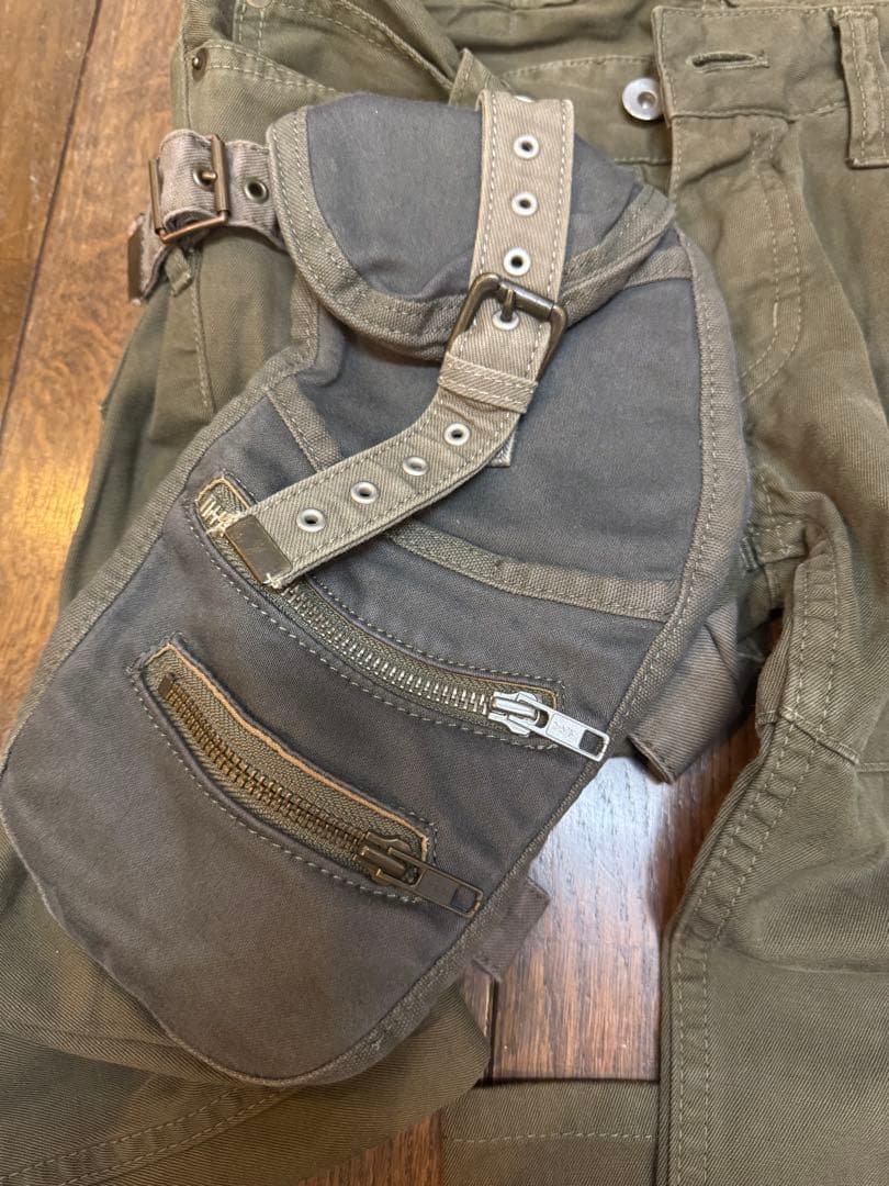 ルグランブルー　LGB WOLF フレアカーゴパンツ