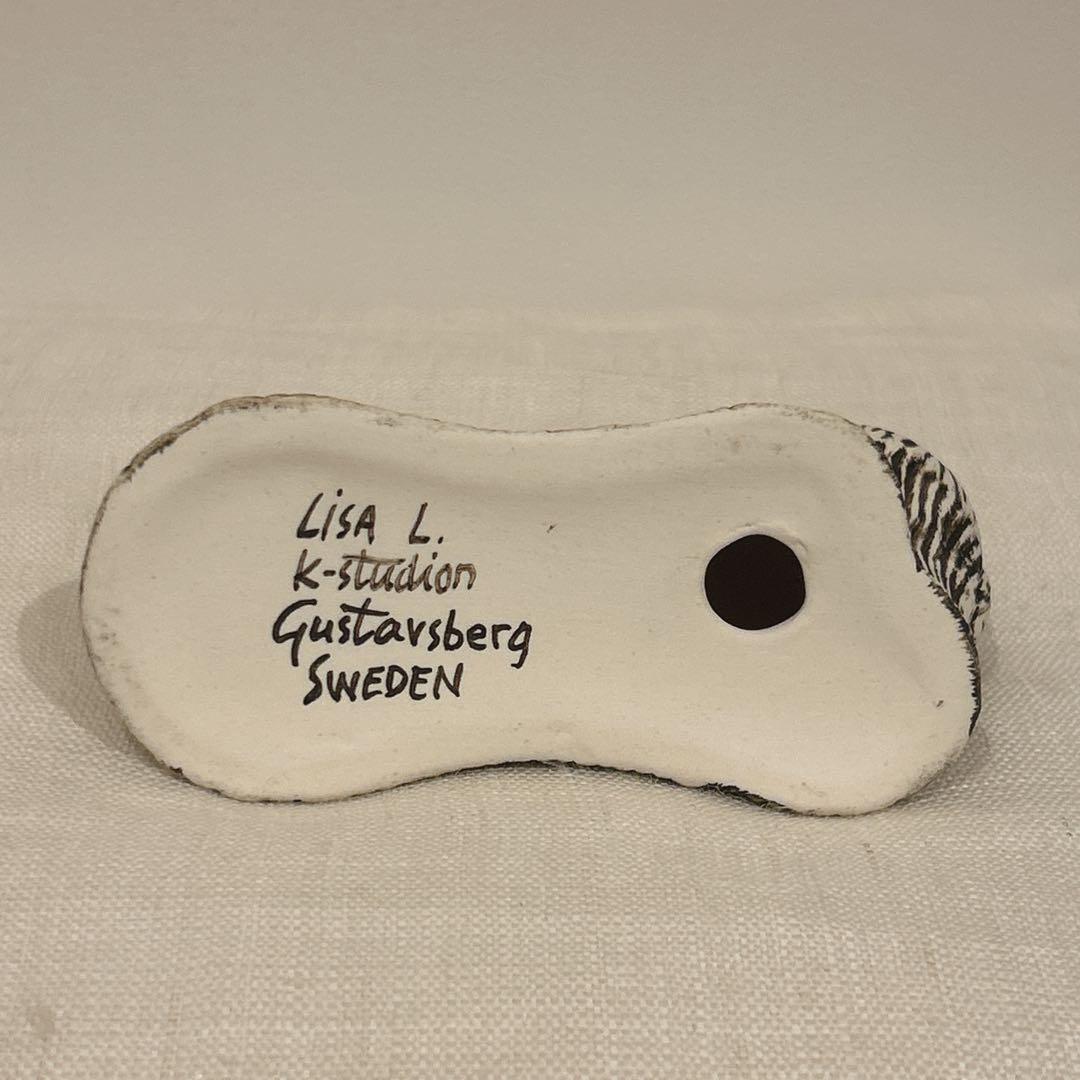 Lisa Larson リサ・ラーソン　犬マルチーズ　リサラーソン置き物オブジェ