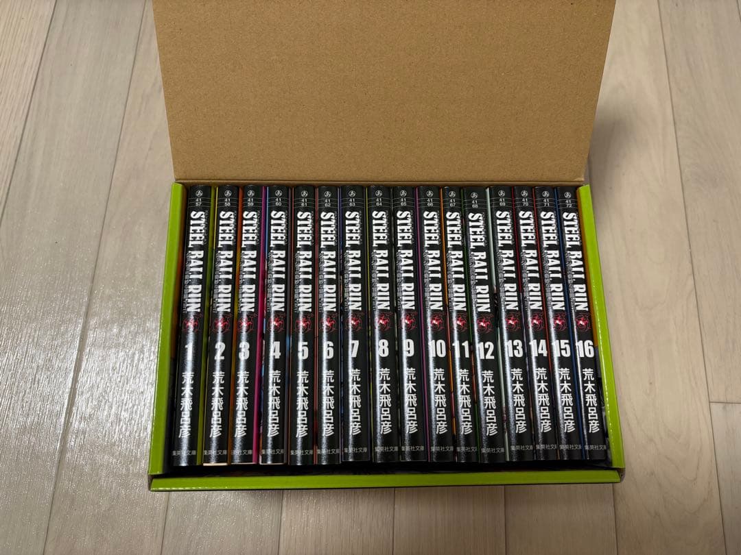 STEEL BALL RUNジョジョの奇妙な冒険Part7 文庫版全16巻