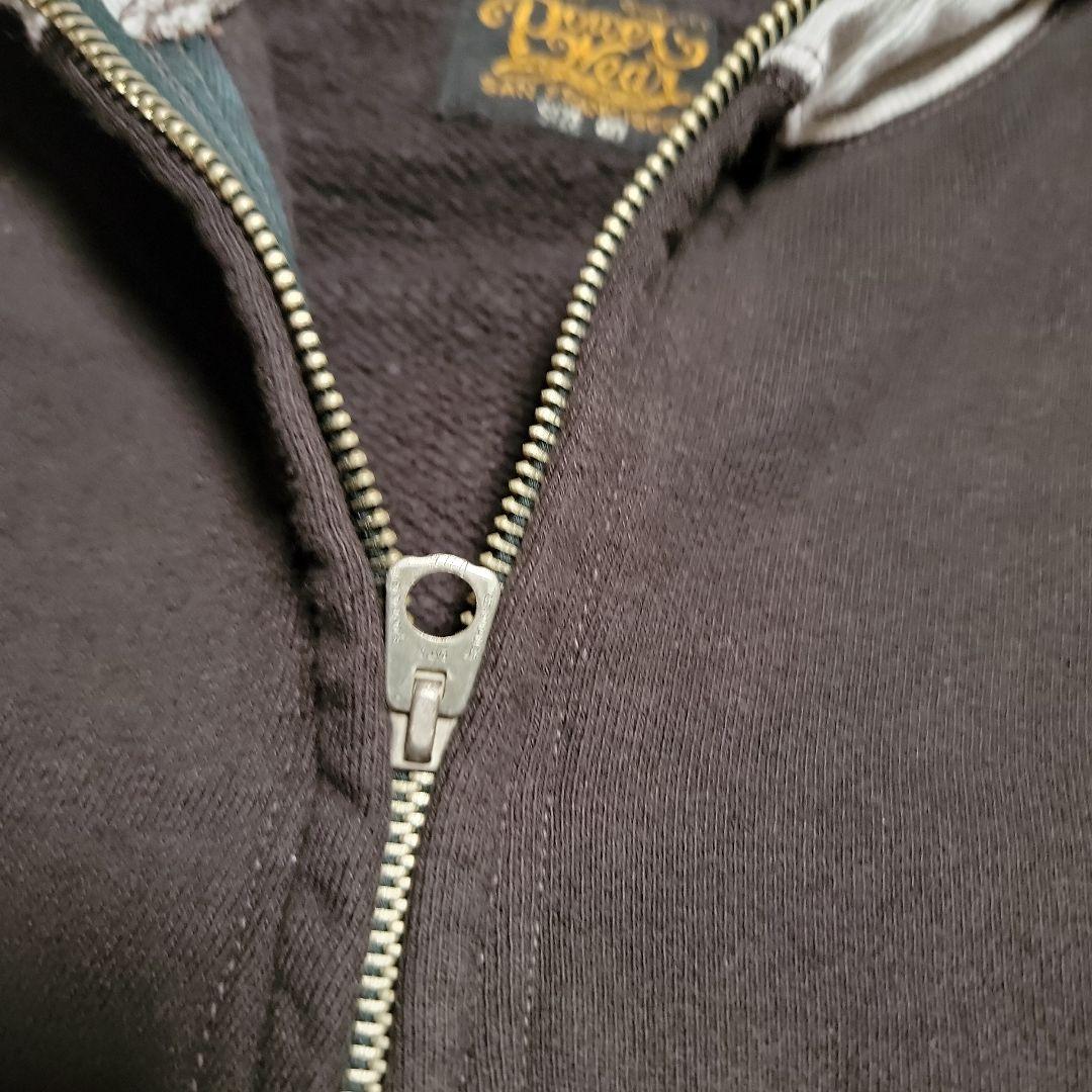 フリーホイーラーズ ハーフジップ スウェットシャツ　ブラック