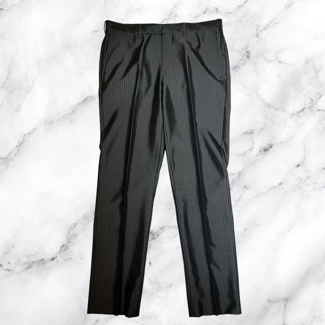 未使用級☆バーバリーブラックレーベル☆スーツセットアップ☆チャコールグレー☆M