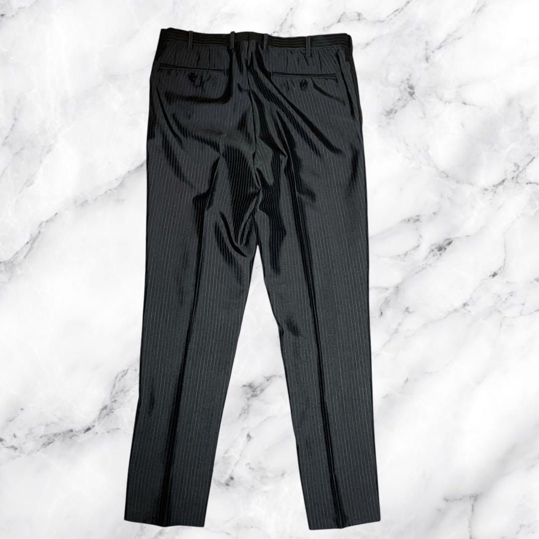 未使用級☆バーバリーブラックレーベル☆スーツセットアップ☆チャコールグレー☆M