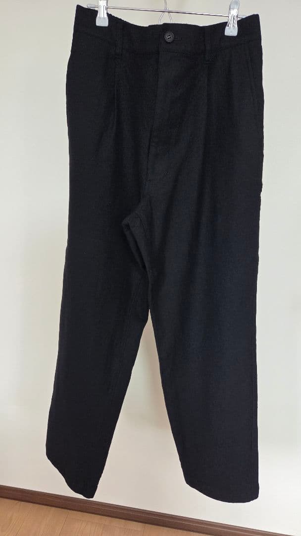 COMME des GARÇONS HOMME ブラック スラックス S