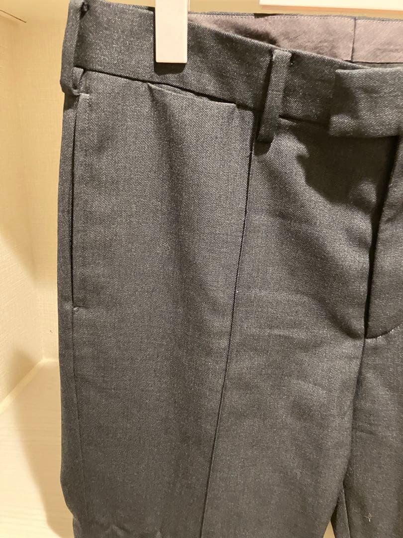 アンダーカバー undercover 22aw 裾zip スラックス　グレー2