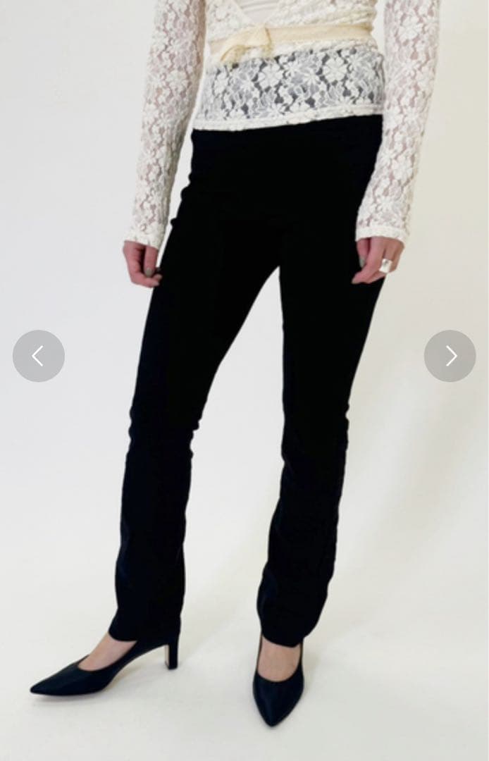 EDIT. FOR LULU abcフレアパンツ