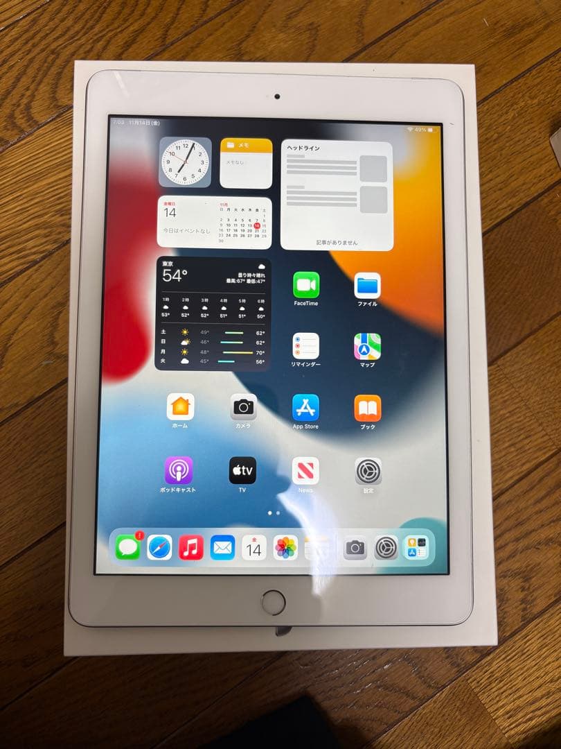 Apple ipad 第5世代 32GBバテッリー容量95%