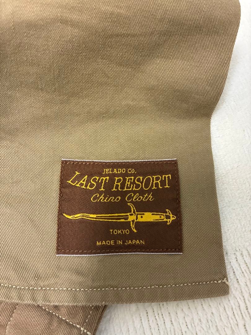 JELADO　41 Khaki Lastresort Chino Cloth M