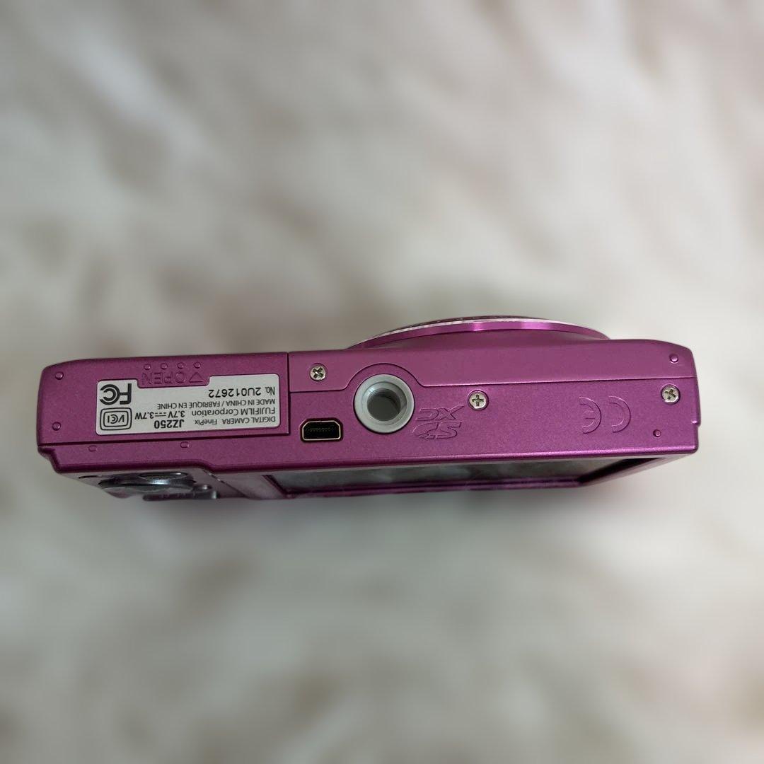 【美品】FUJIFILM FinePix JZ250 ピンク コンデジ 動作確認