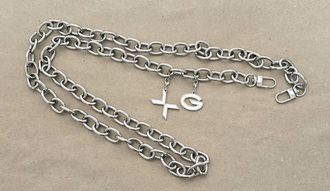 その他 XG charm chain shoulder strap