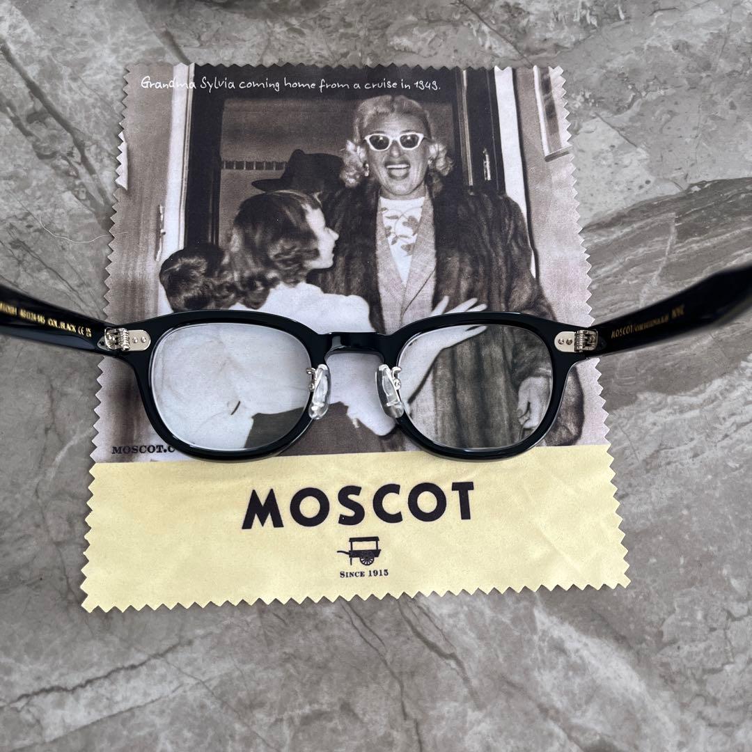 モスコット　MOSCOT レムトッシュ　ブラック　46 ノーズパッド