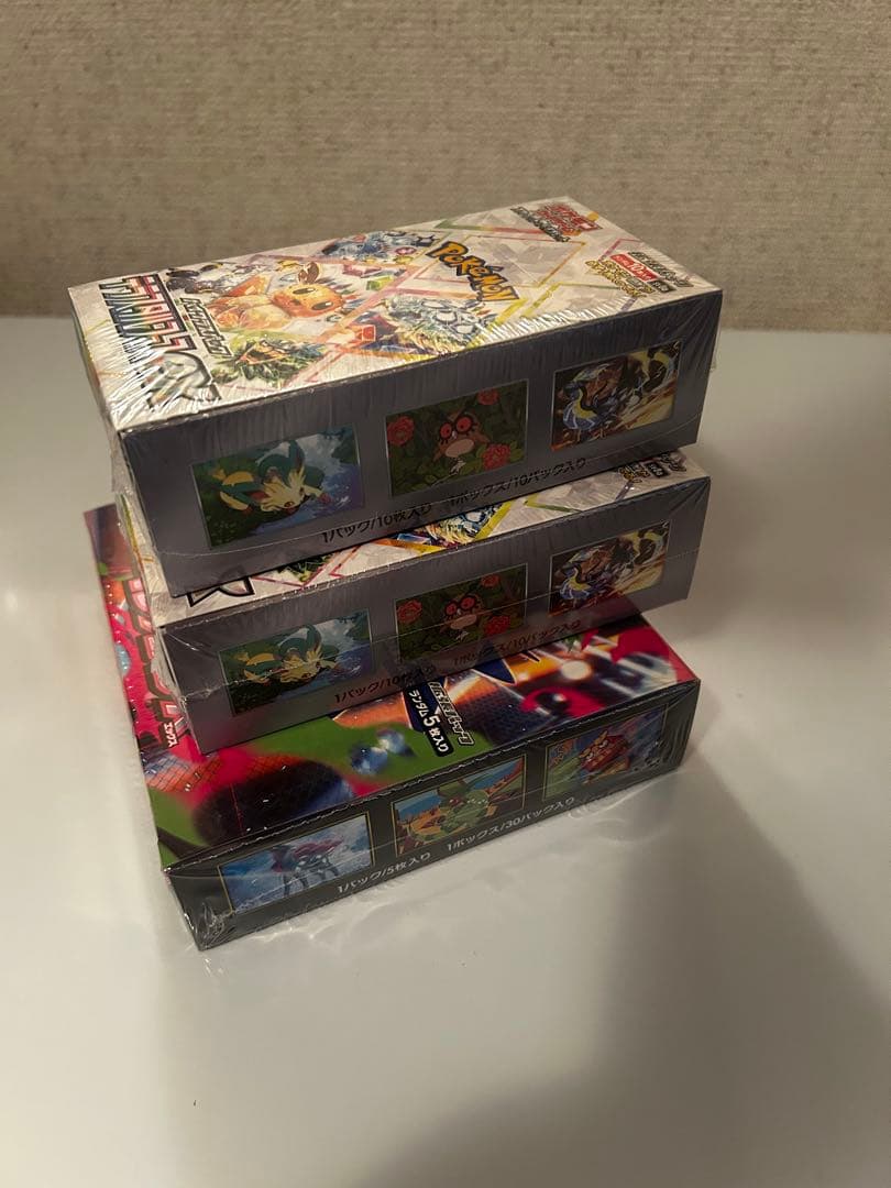 【最終値下げ】テラスタルフェス インフェルノXシュリ付き新品未開封box3箱